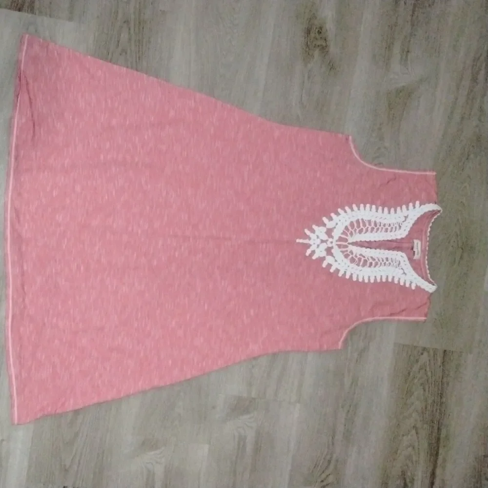 Dress / Max Studio Sleeveless Crochet Embellished Tunic Women's Small - Picture 3 of 7
